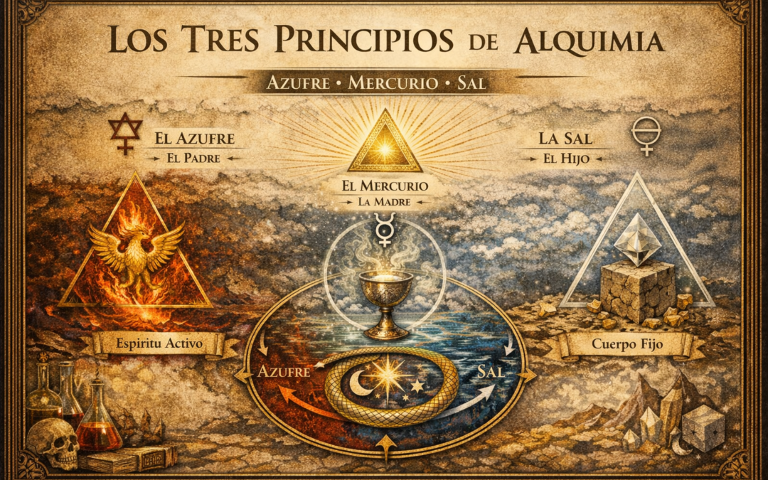 Los tres principios alquimia