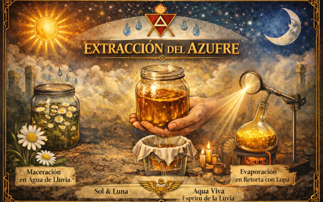 Extracción del Azufre Alquímico
